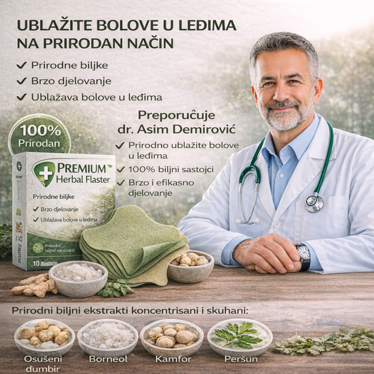 Premium Herbal Flasteri Za Bol u Kičmi