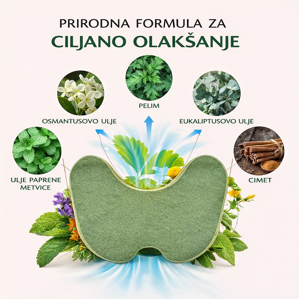 Premium Herbal Flasteri Za Bol u Koljenu 