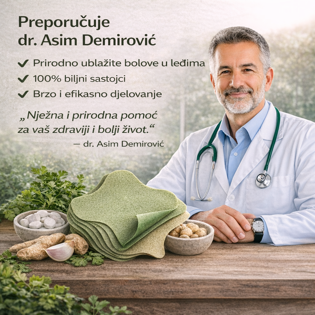 Premium Herbal Flasteri Za Bol u Kičmi
