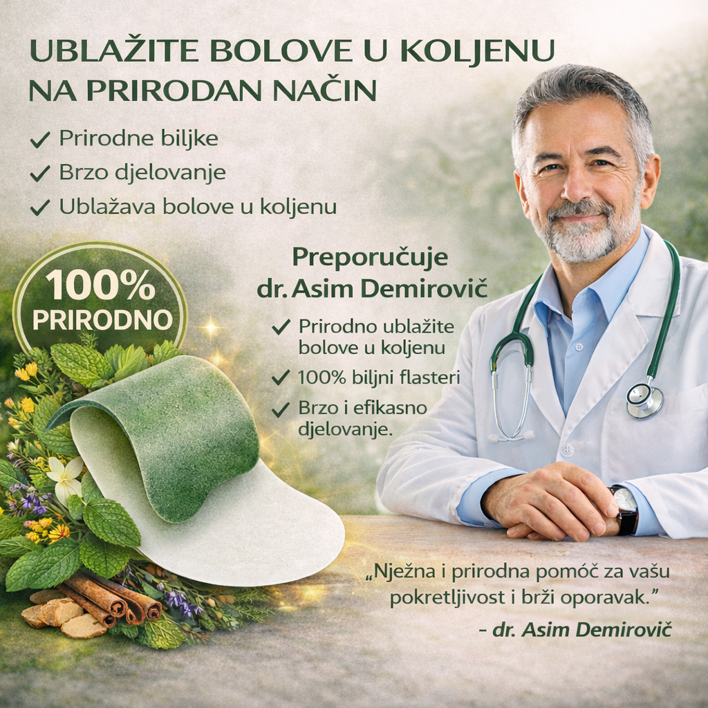 Premium Herbal Flasteri Za Bol u Koljenu 