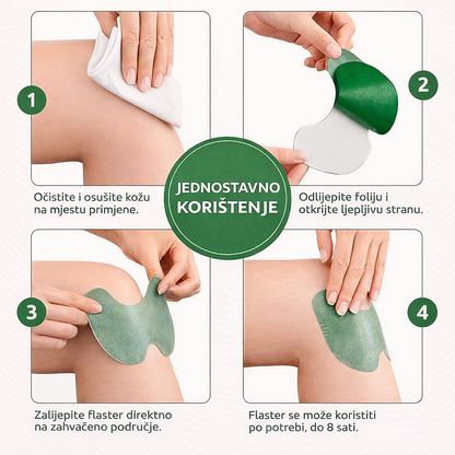 Premium Herbal Flasteri Za Bol u Koljenu 