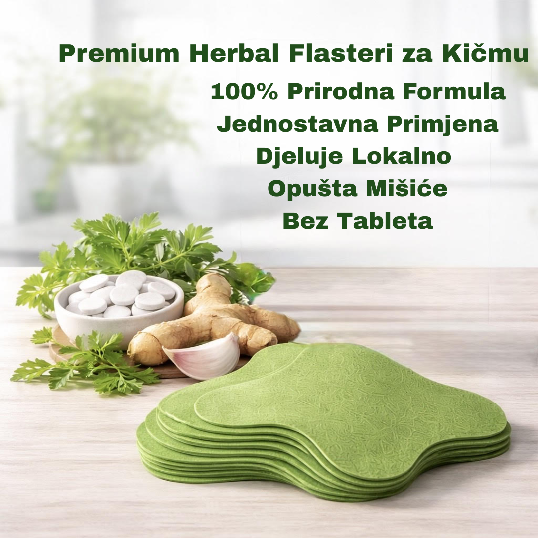 Premium Herbal Flasteri Za Bol u Kičmi
